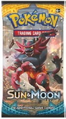 Sun & Moon Base set booster pack - Live opening